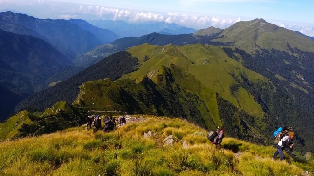 sahastra tal trek map