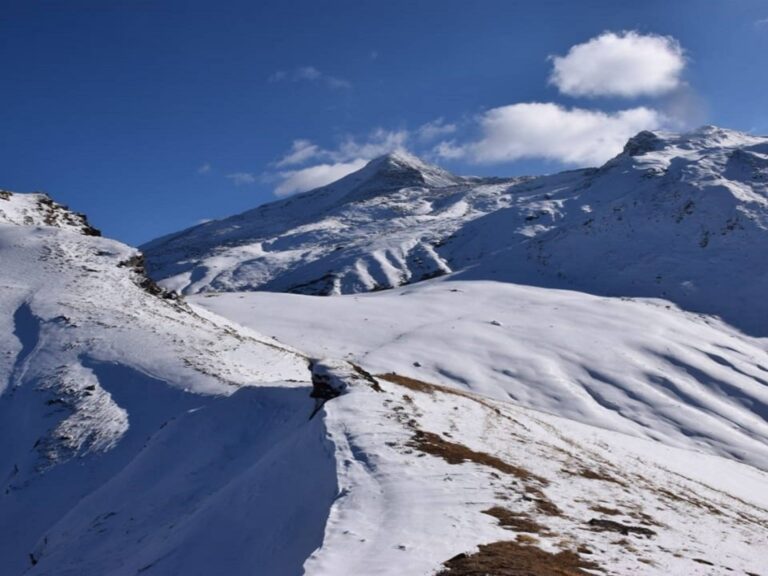 Kauri Pass During Winters
