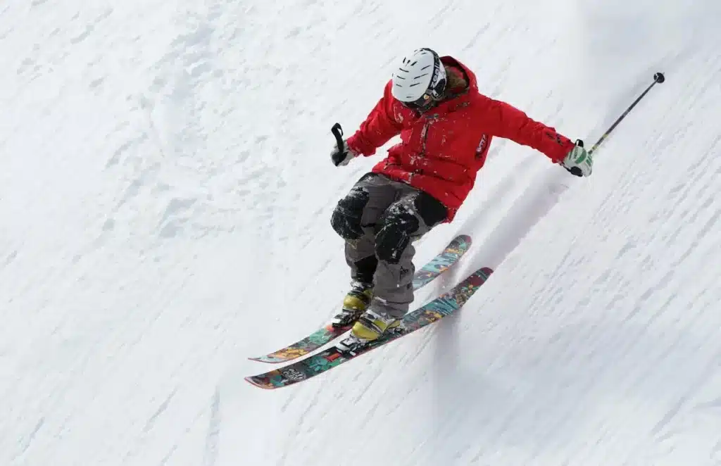 skiing in himalaya