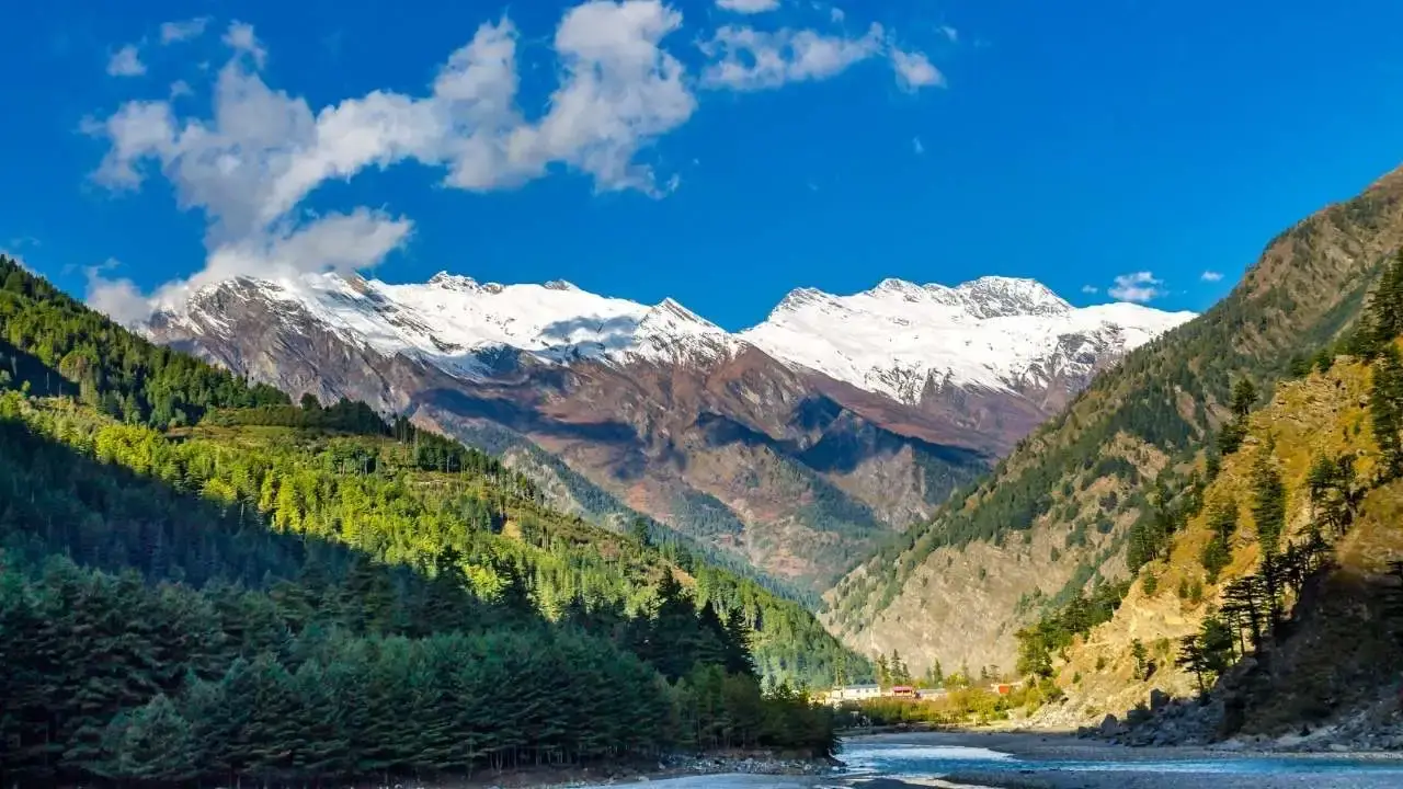 Harsil Valley in Autumn