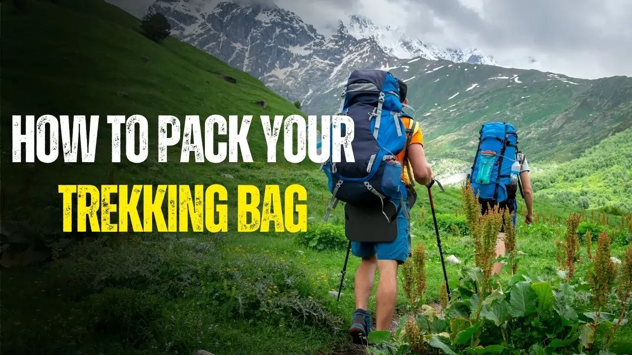how to pack hiking bagpack