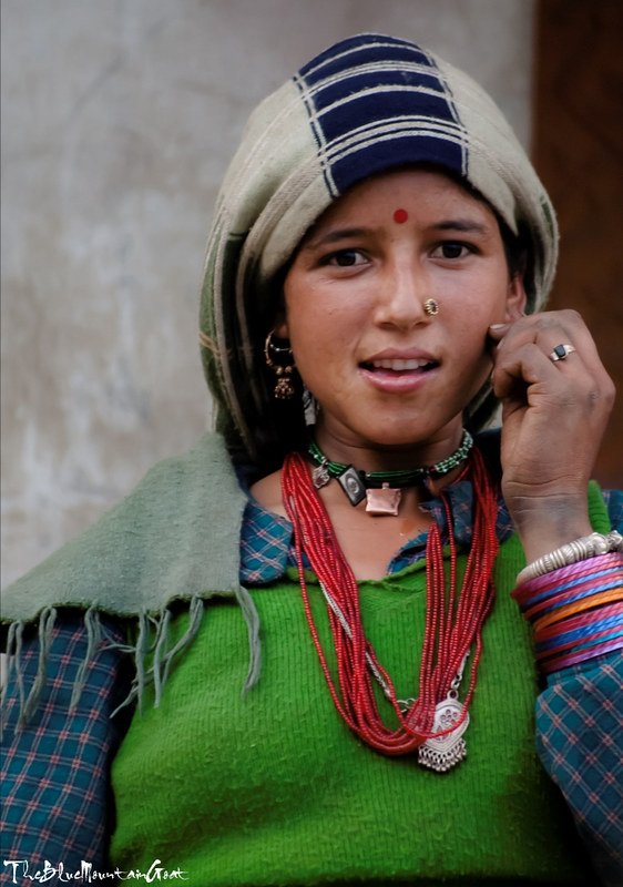 Garhwali women from Bhilangana Valley