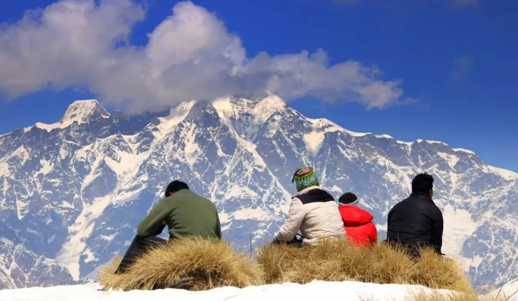 View from Namik Glacier Trek