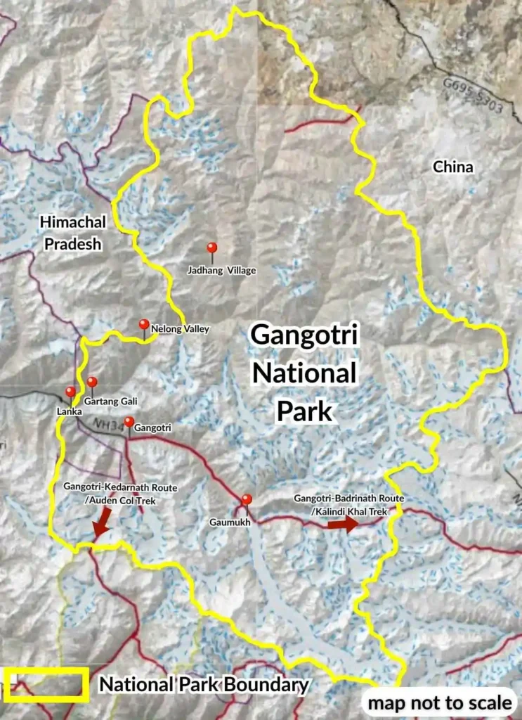 Gangotri National Park Area