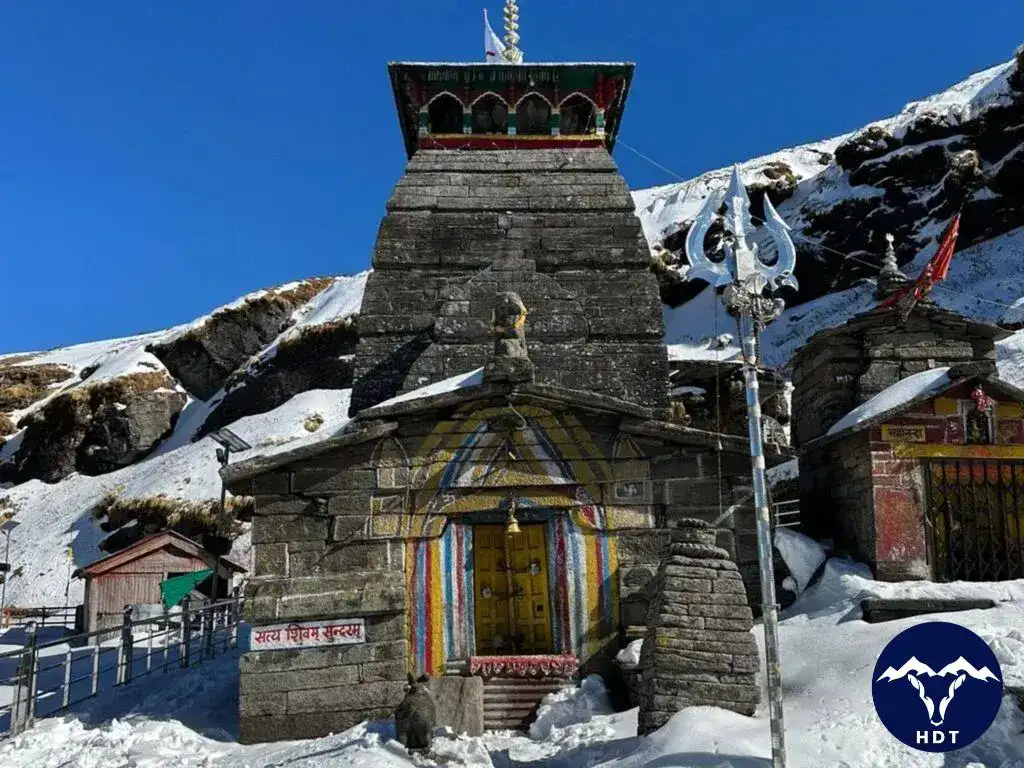 Tungnath Temple, Highest Shiva Temple in the World during the chopta chandrashila trek