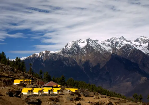 Views captured from Auli Hill Stations in Uttarakhand