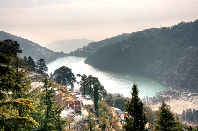 Naini Lake of Nainital Hill Stations in Uttarakhand