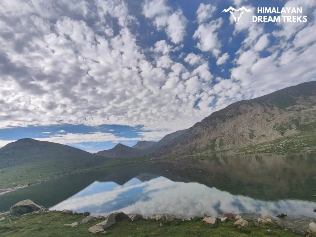 Ding Sar is a lake we encounter on the 4th day