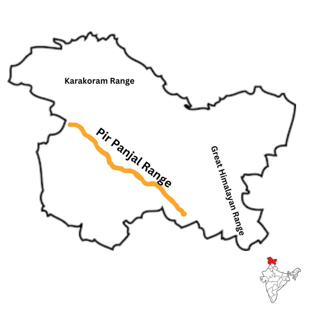 pir panjal map