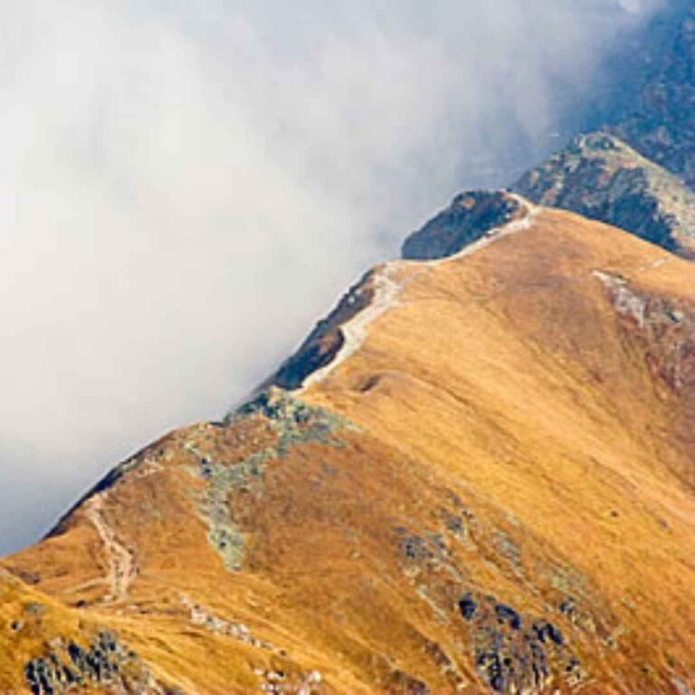Not Steep Ridges Mountain Words or Terminologies related to Trekking or Climbing