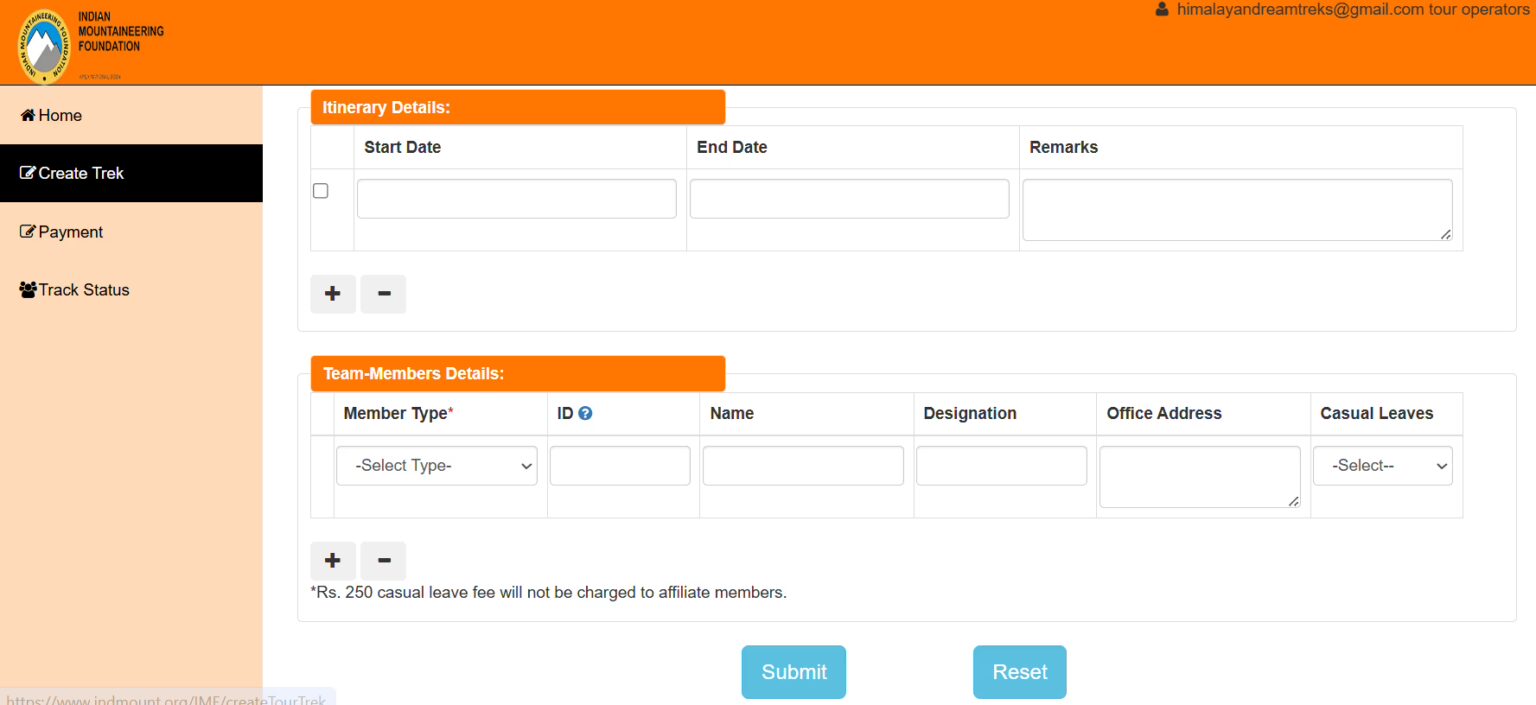 Secl Leave Form.pdf How to Avail Special Casual Leave for Trekking Adventures