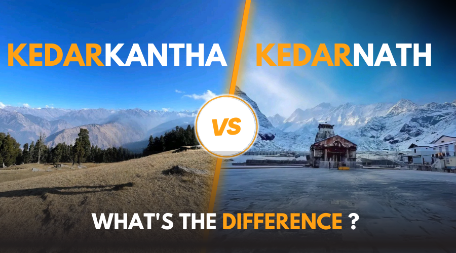 Kedarkakantha Vs Kedarnath