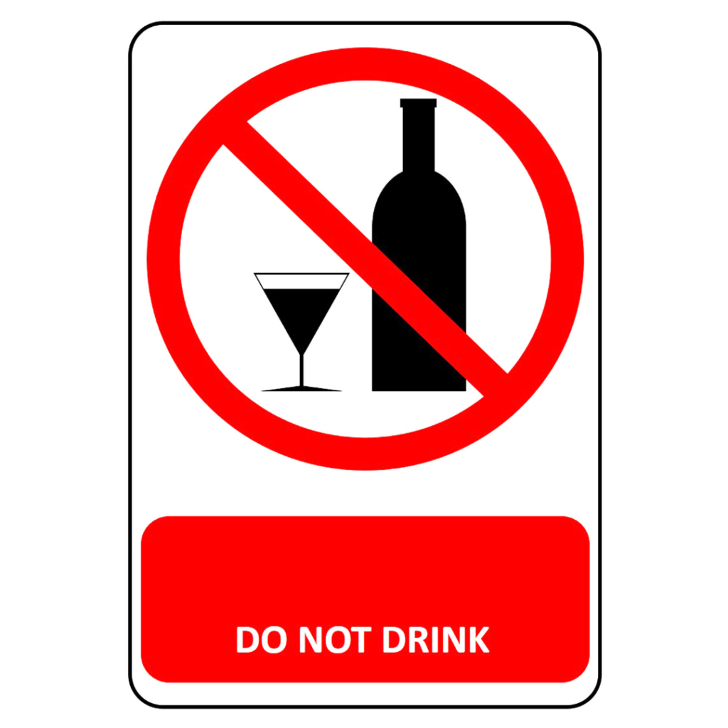 Avoid Alcohol