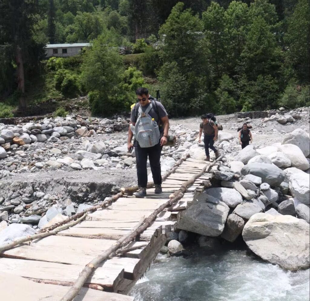Crossing the Beas River