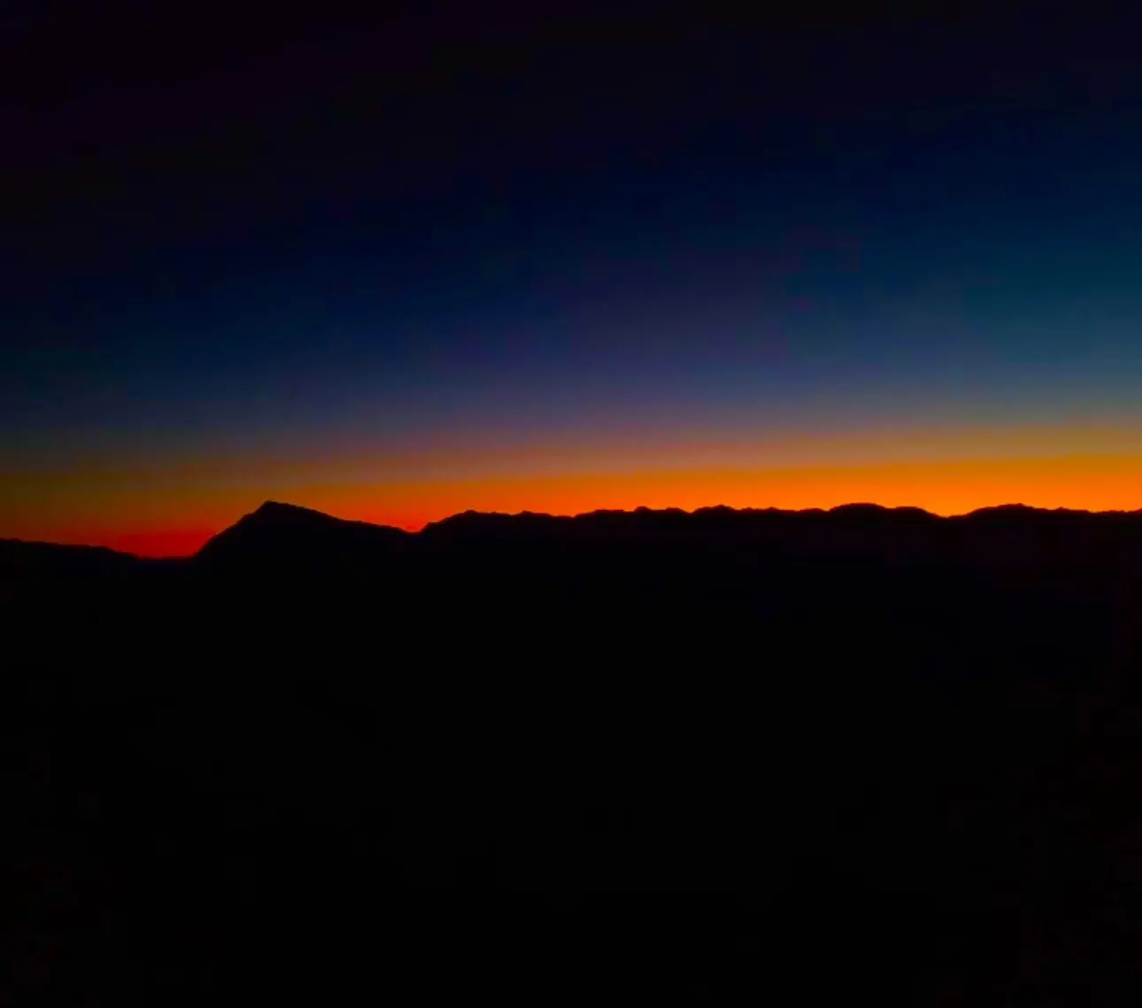 Sunset from Dzukou Valley