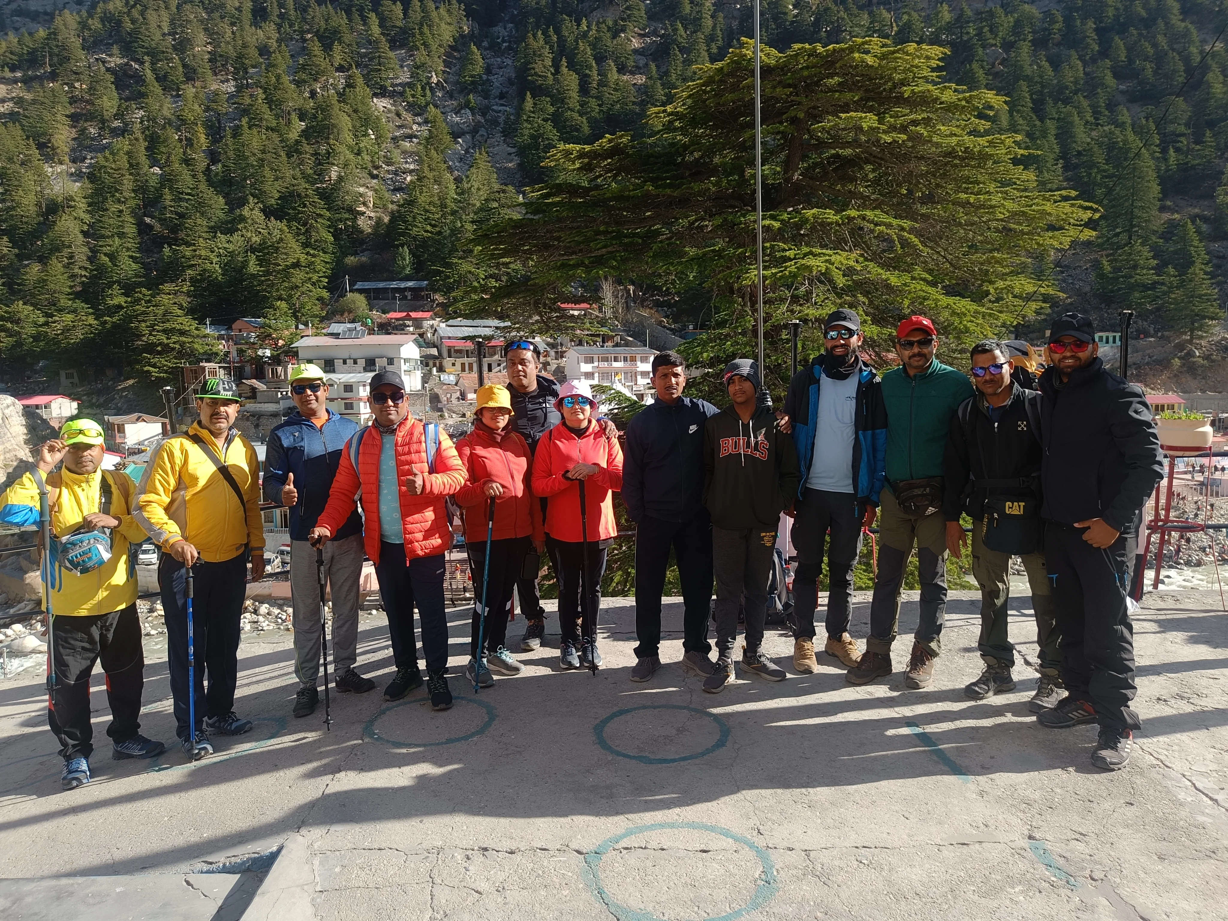 Group at Gangotri