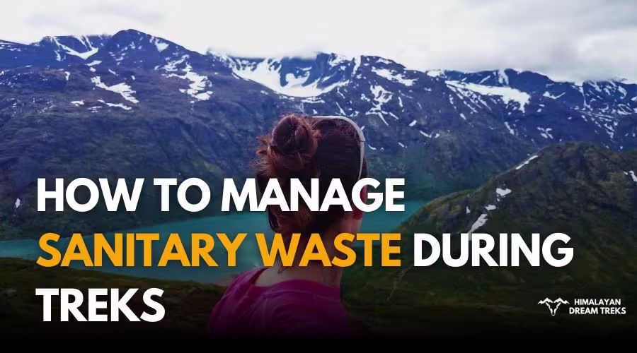 How to manage sanitary waste