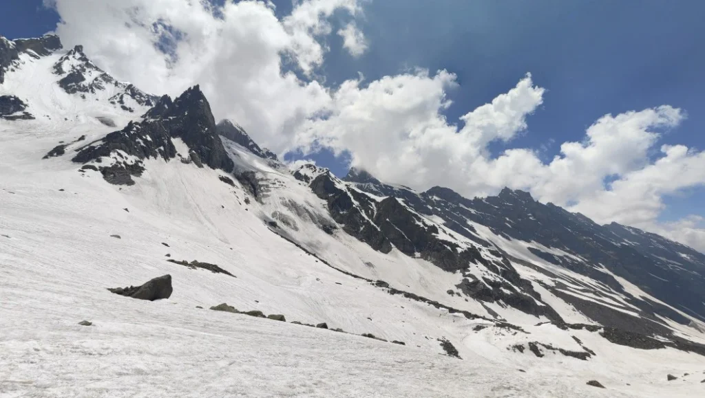 View of Dhauladhar mountain range
