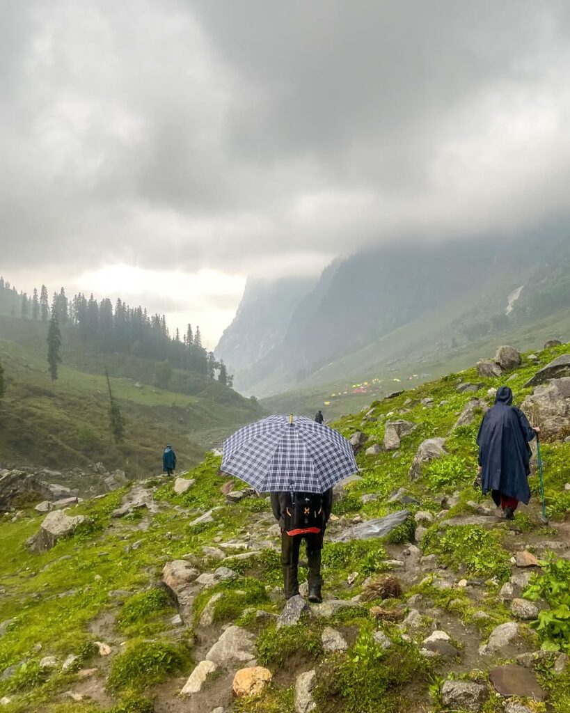 Hampta Pass trek in july