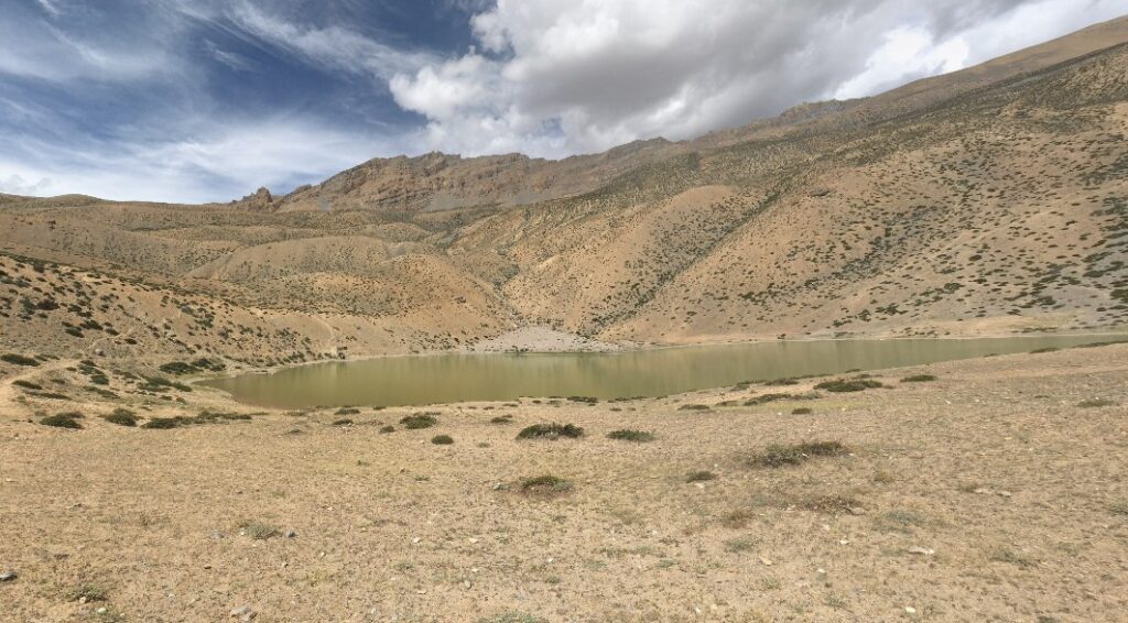 Dhankar lake