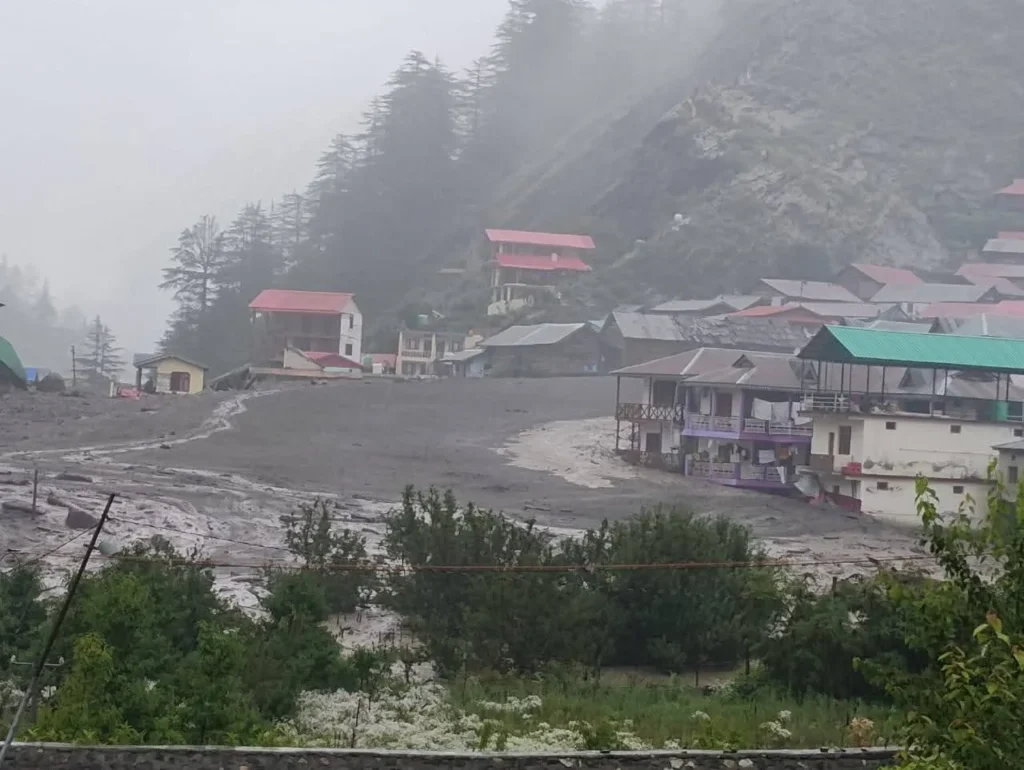 Dharali under debri
