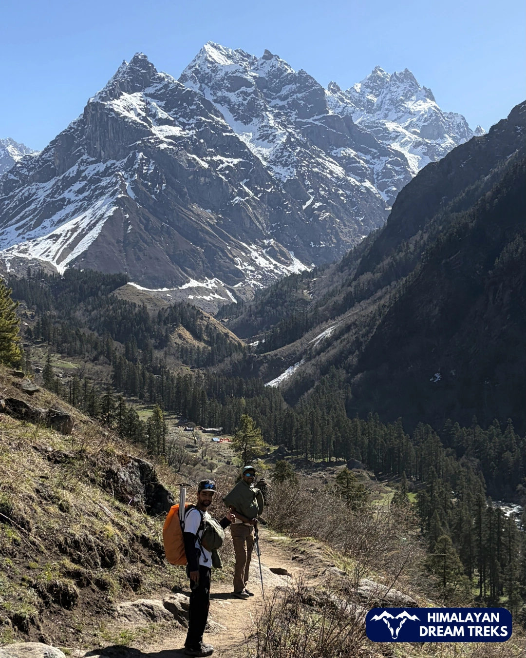 view of hata peak near osla campsite