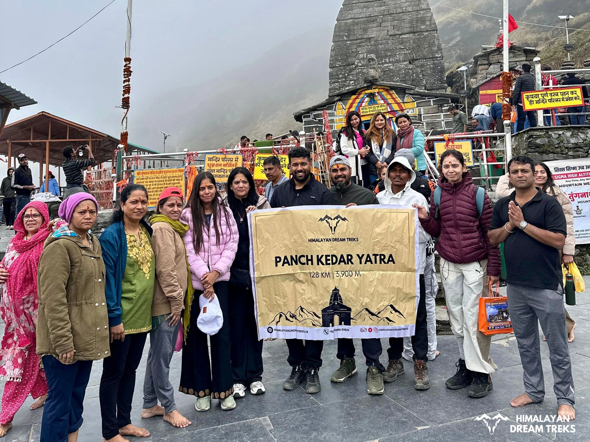Panch Kedar Group at Tungnath