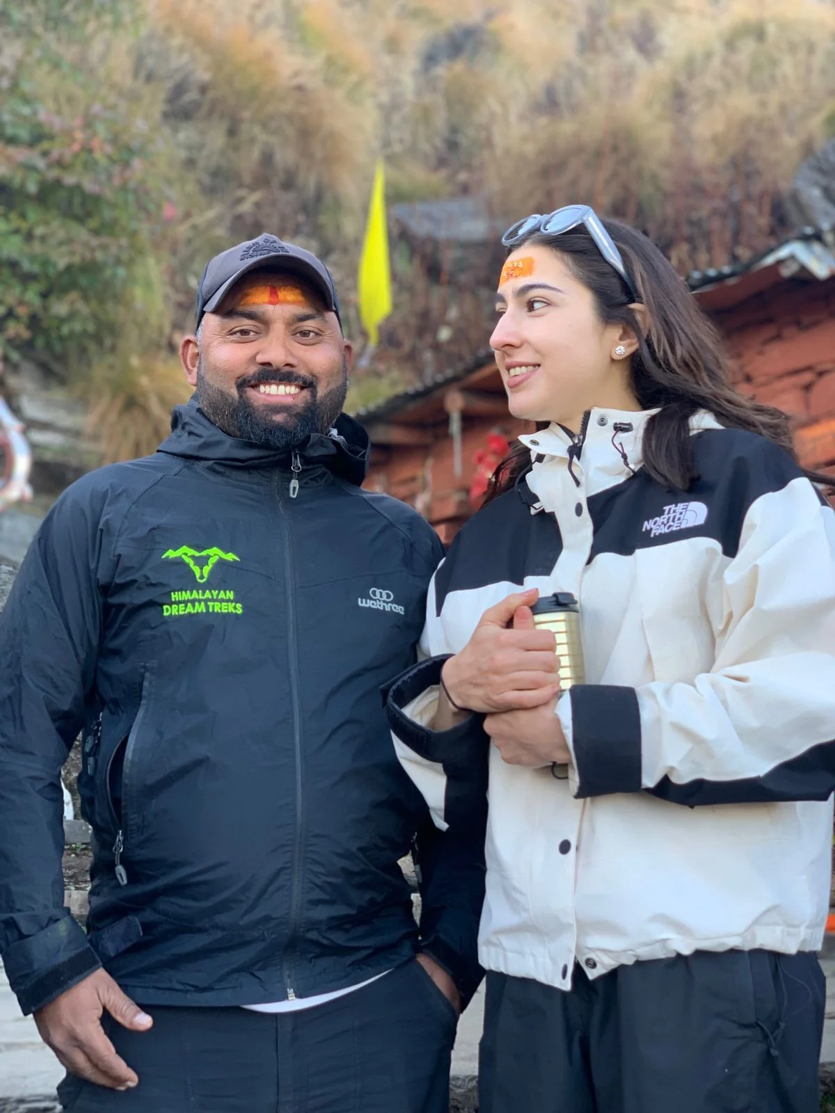 Sara Ali Khan with Team HDT at Rudranath Temple
