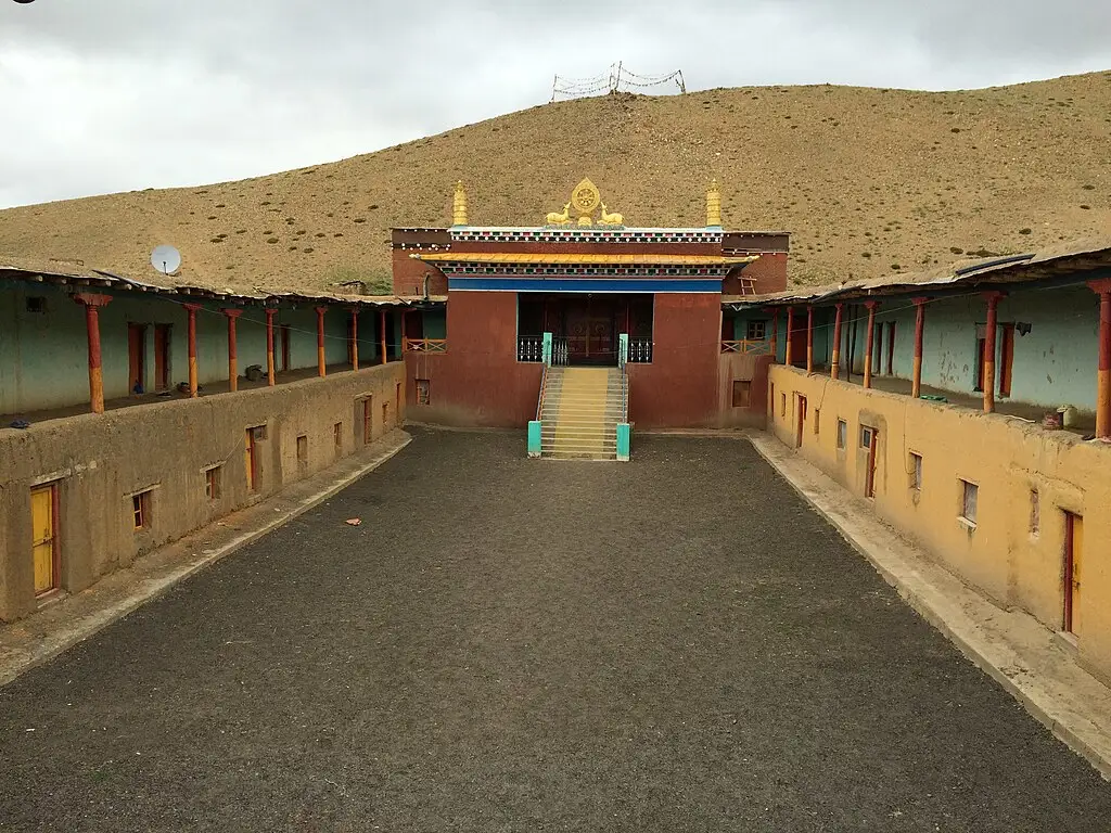 Inside of Tangyud Monastery