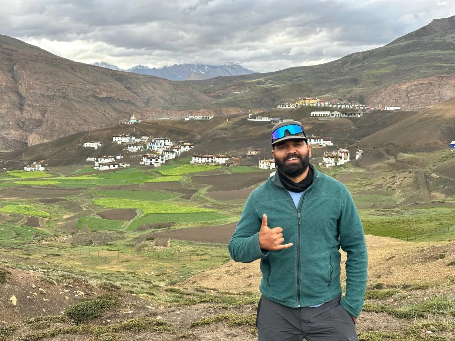 Soby Negi at Langza Village