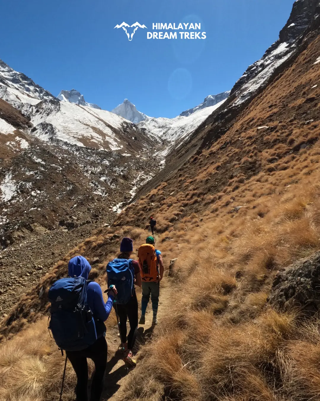 Towards Kedar Tal Lake