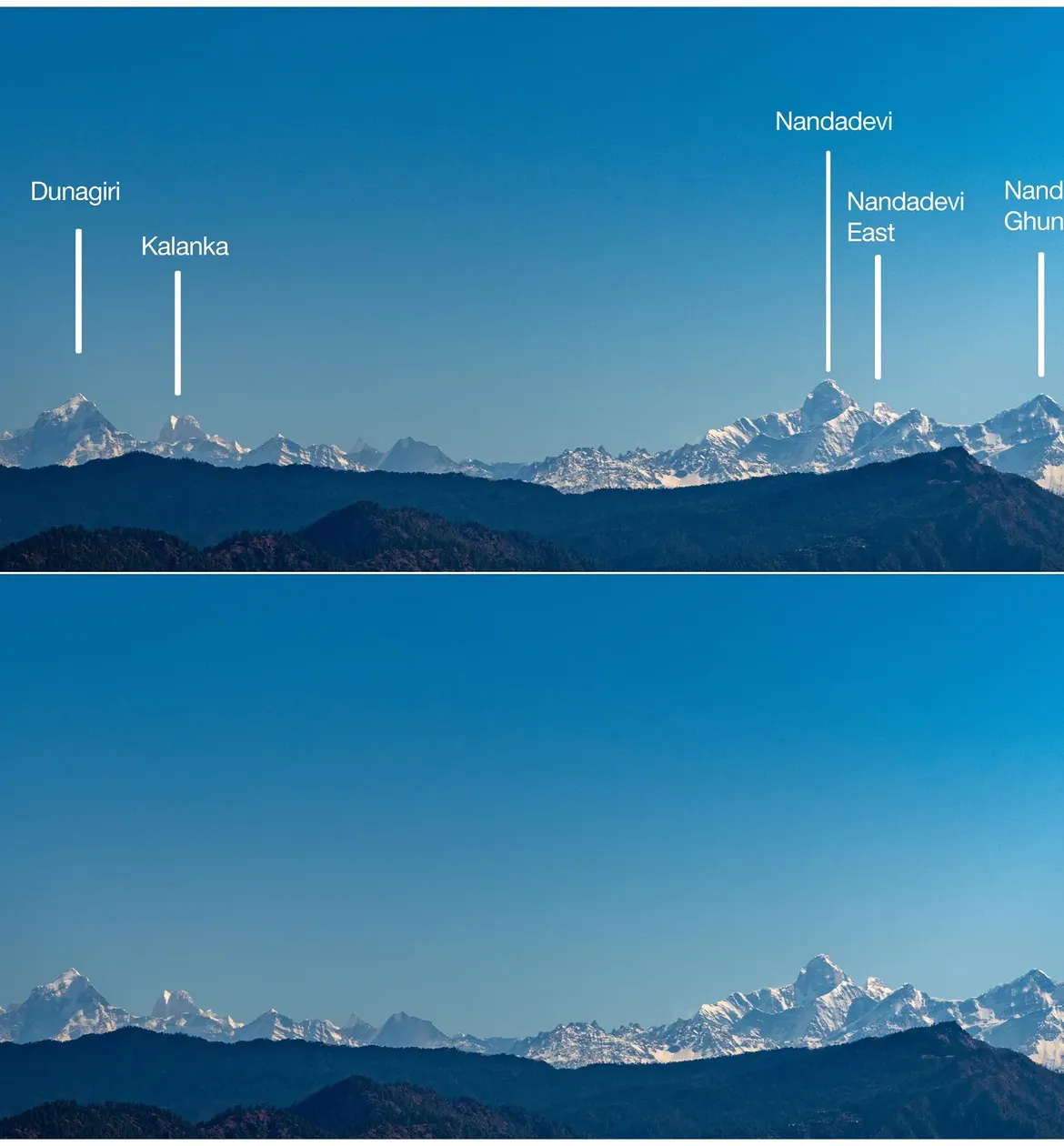 Peaks Visible from Khait Parvat