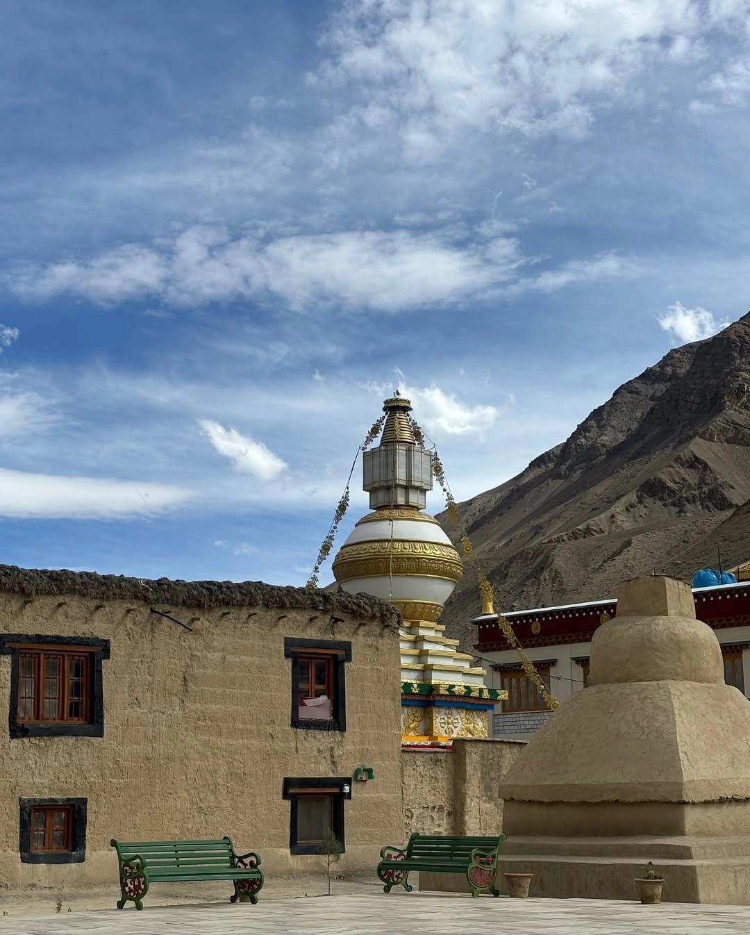 Tabo Village during summer season