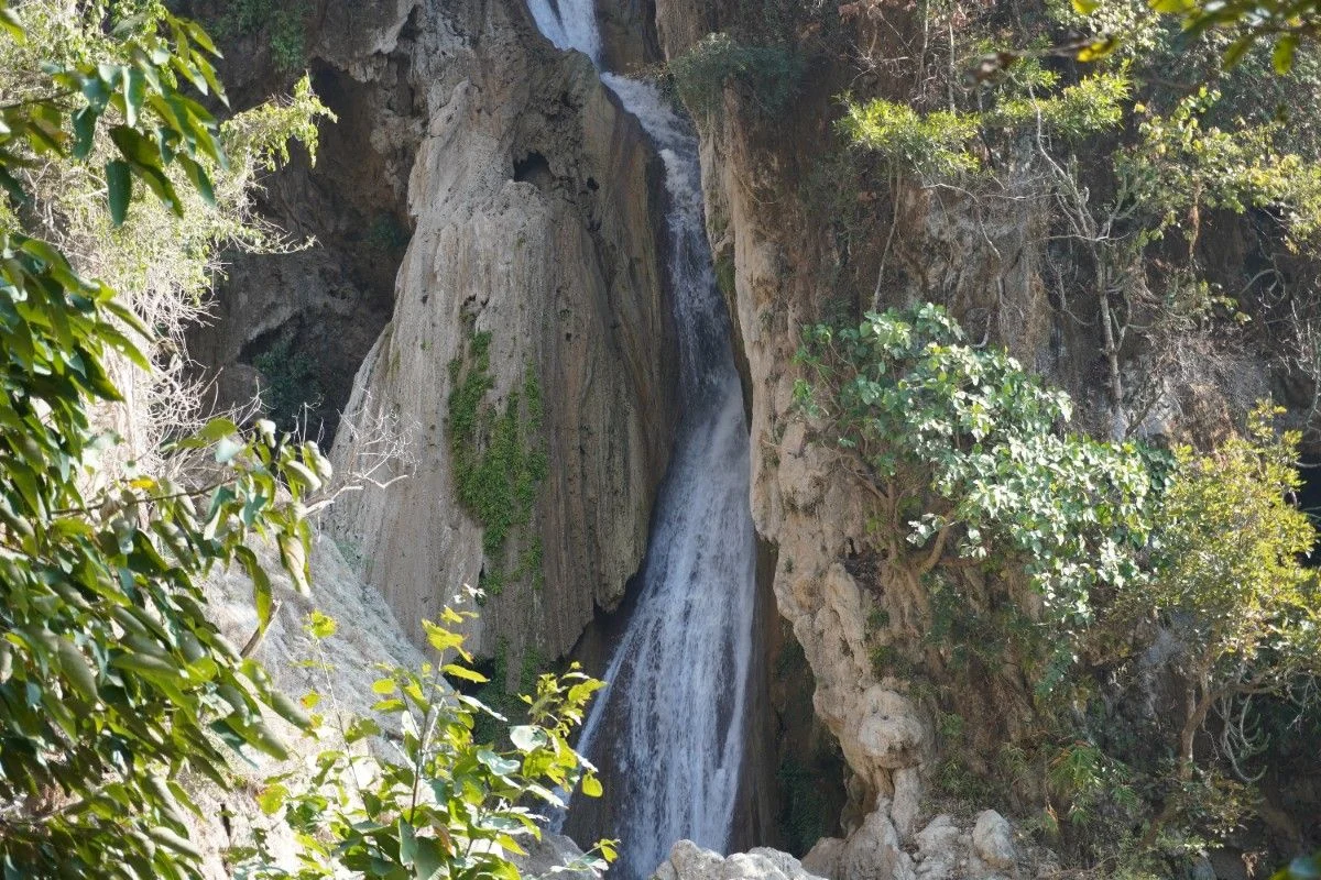 Waterfall in Kunjapuri trail