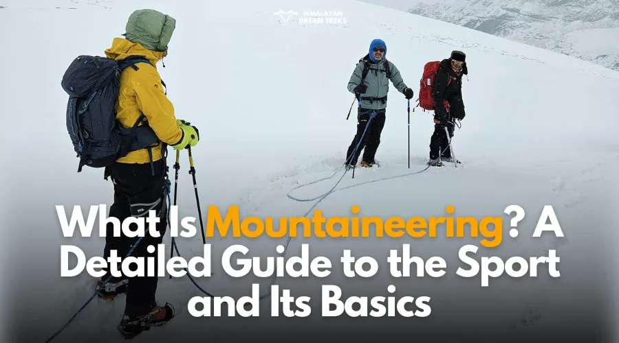 what is Mountaineering