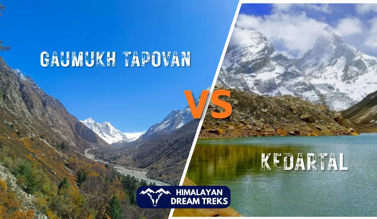 Gaumukh Tapovan vs kedartal