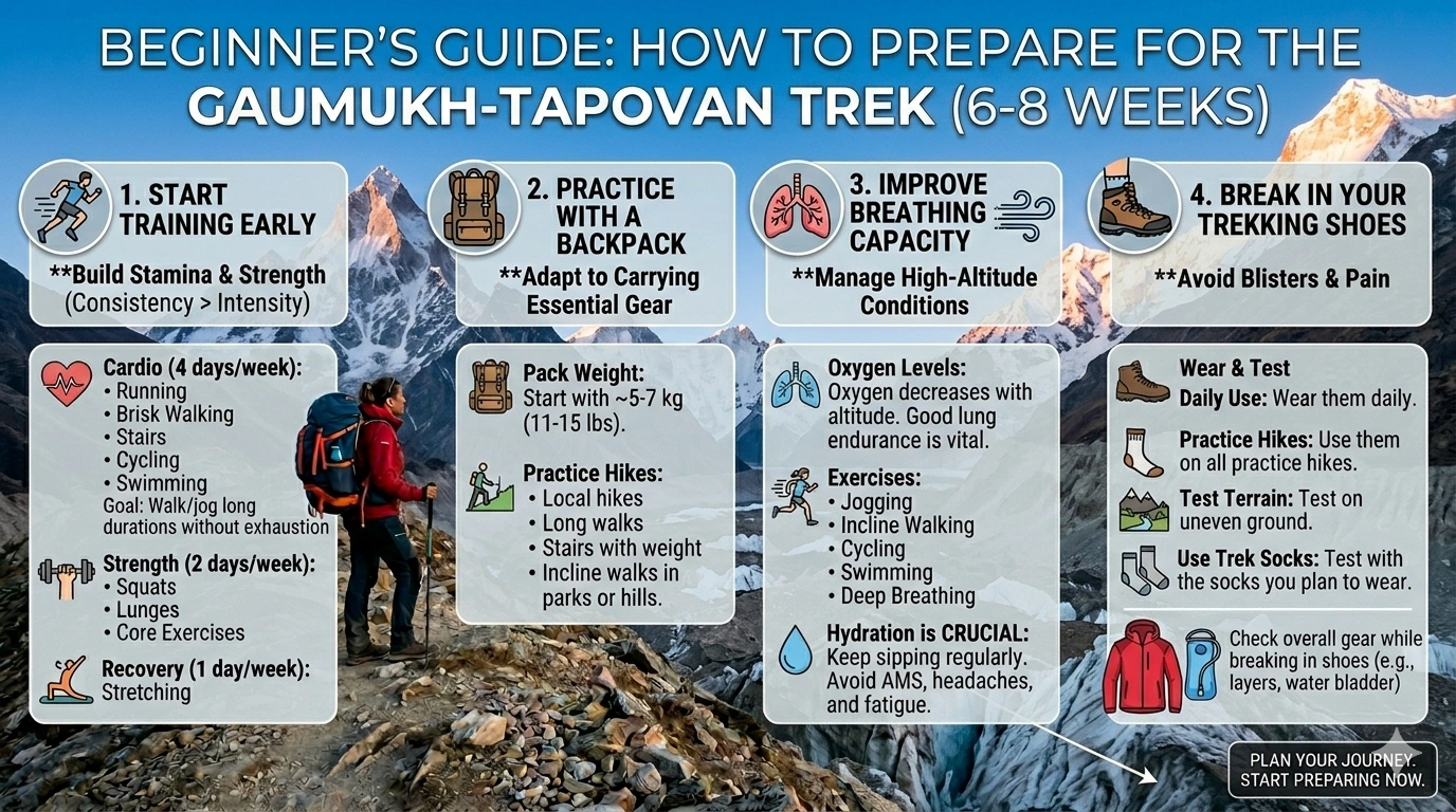Preparation TIps for Gaumukh Tapovan 